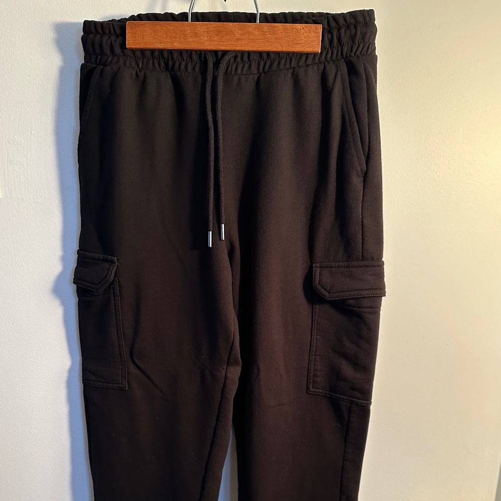 Cotton cargo joggers